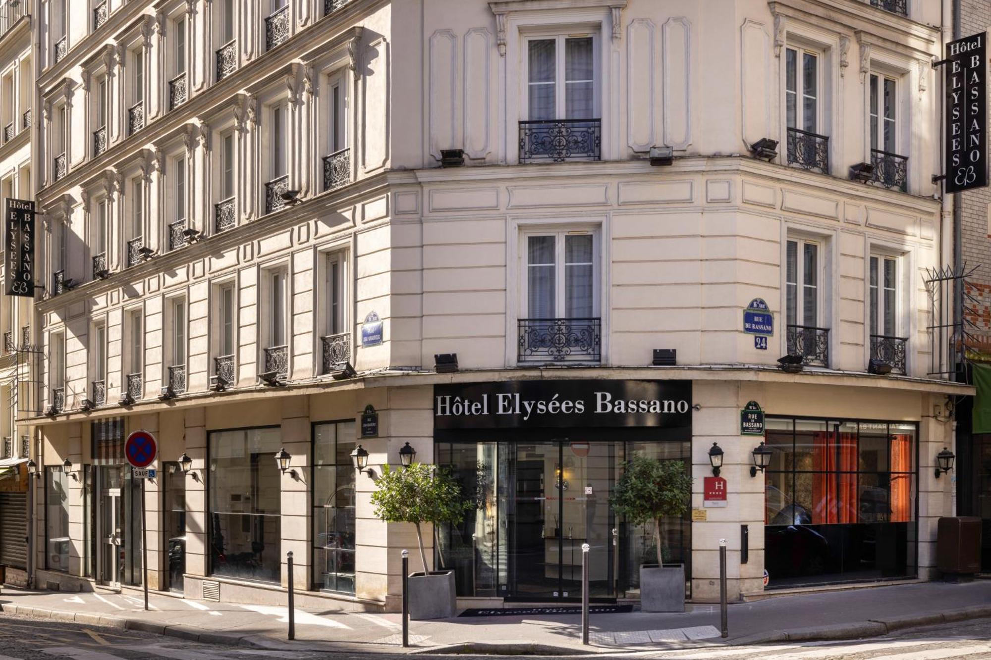 Hotel Elysees Bassano Париж Екстер'єр фото